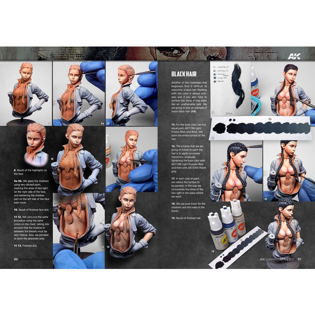 AK interactive AK interactive Painting Female Figures - AK Learning Series nr 12 - 96pag - AK520