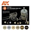 AK interactive AK interactive Old & Weathered Wood Volume 2 - 6 kleuren - 17ml - AK11674