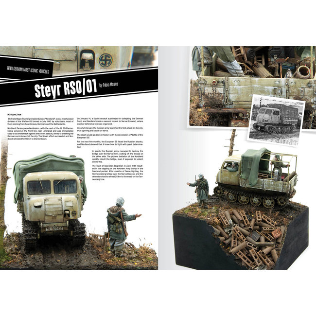 AK interactive AK interactive WWII German Most Iconic SS Vehicles Volume 1 - 160pag - AK514