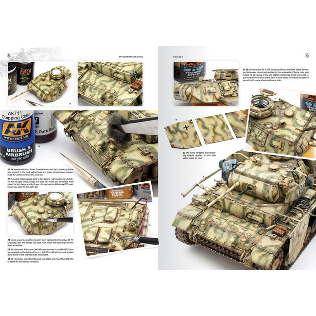 AK interactive AK interactive WWII German Most Iconic SS Vehicles Volume 1 - 160pag - AK514