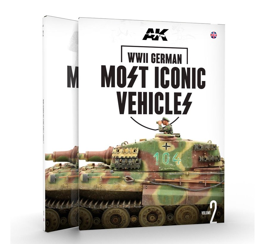 AK interactive WWII German Most Iconic SS Vehicles Volume 2 - 172pag - AK516