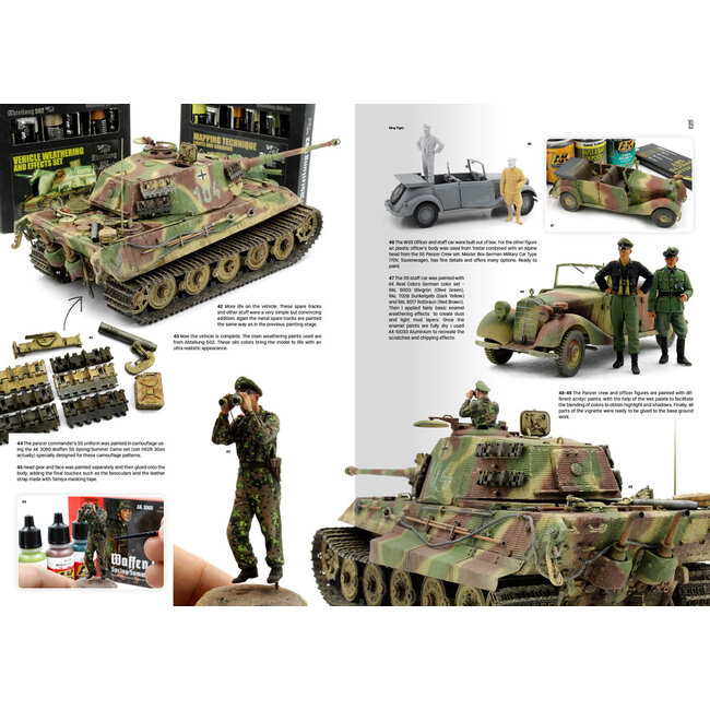 AK interactive AK interactive WWII German Most Iconic SS Vehicles Volume 2 - 172pag - AK516
