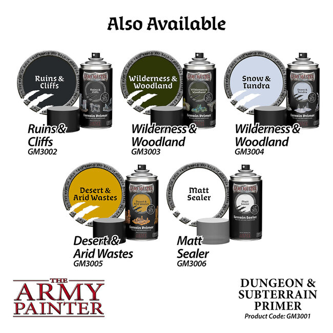 The Army Painter The Army Painter Dungeon and Subterrain Primer - 300ml - GM3001