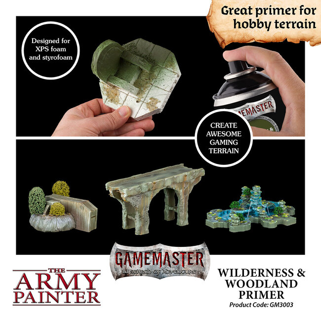 The Army Painter The Army Painter Wilderness and Woodland Terrain Primer - 300ml - GM3003