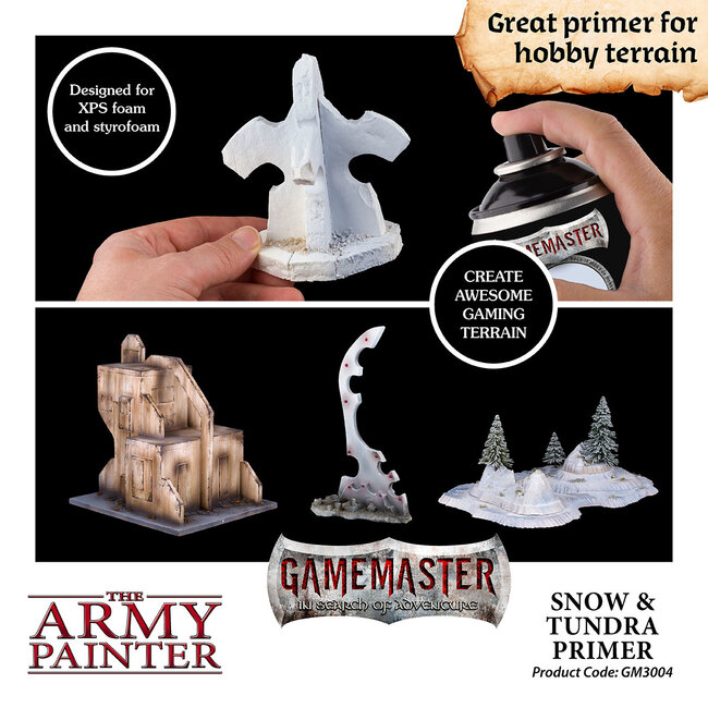 The Army Painter The Army Painter Snow and Tundra Terrain Primer - 300ml - GM3004