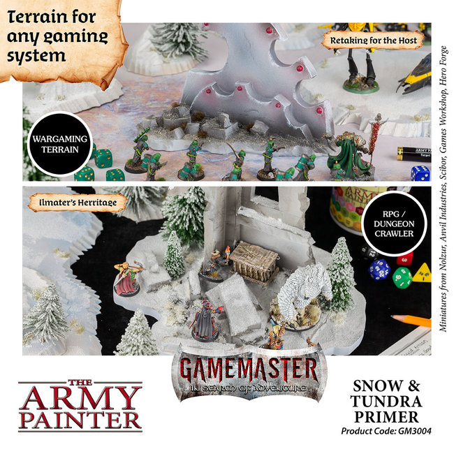 The Army Painter The Army Painter Snow and Tundra Terrain Primer - 300ml - GM3004