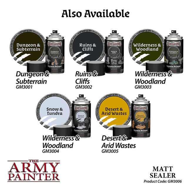 The Army Painter The Army Painter Terrain Sealer - 300ml - GM3006