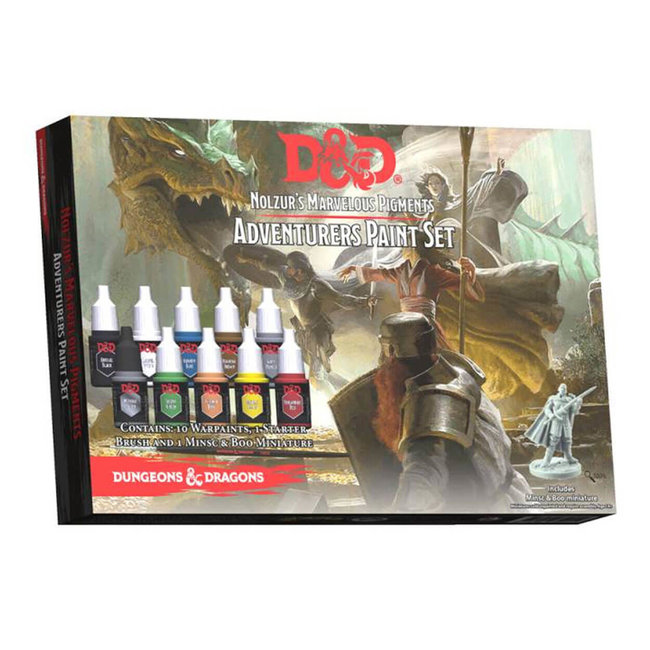 The Army Painter D&D Adventurers Paint Set - 10 kleuren - 12 ml - 75001