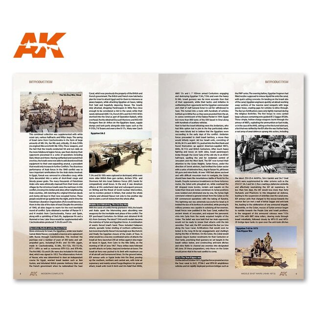 AK interactive Middle East Wars 1948-1973 Vol.1 - 100pag - English - AK284