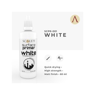 Scale 75 Primer Surface White - 60ml - SCPR-001
