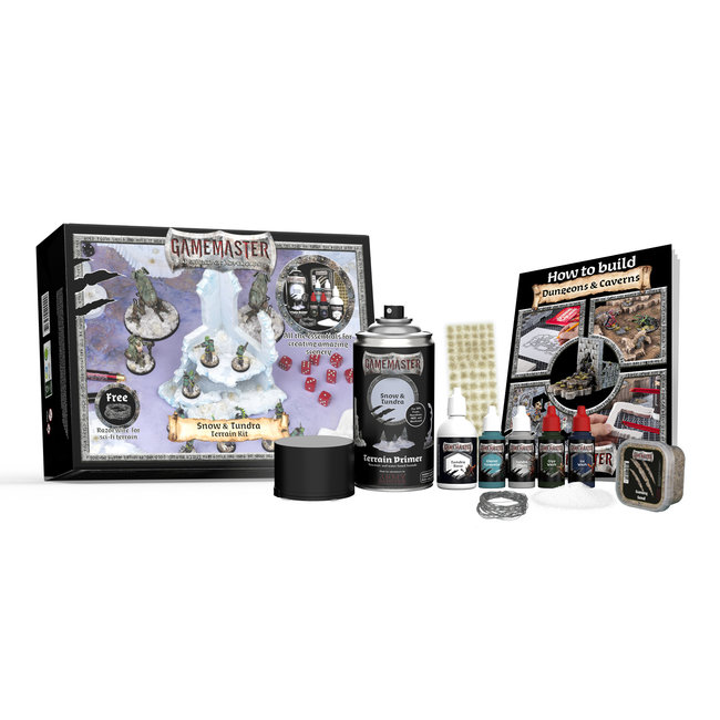 The Army Painter Snow & Tundra Terrain Kit - Gamemaster - GM4002