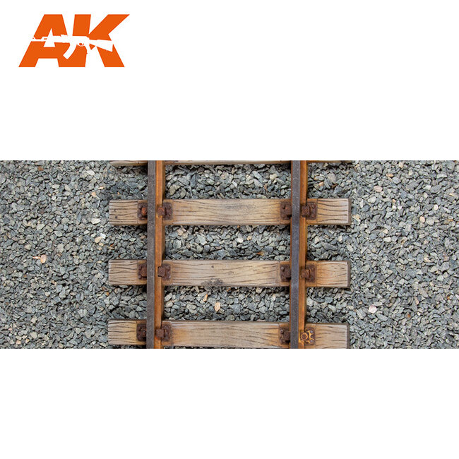 AK interactive Railroad Ballast - AK8072