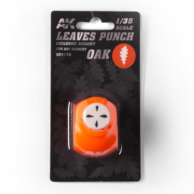 AK interactive Leaves Punch Oak - 1:35 / 1:32 / 54mm - AK9170