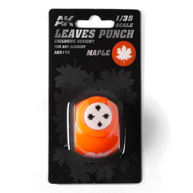 AK interactive Leaves Punch Maple - 1:35 / 1:32 / 54mm - AK9172