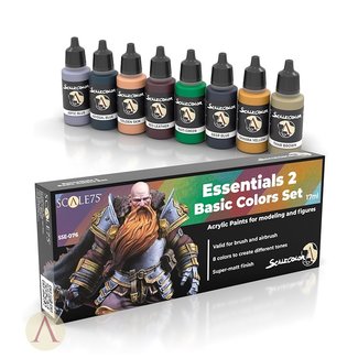 Scale 75 Essentials 2 Basic Colors Set - 8 kleuren - 17ml - SSE-076