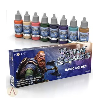 Scale 75 Fantasy & Games Basic Colors - 8 colors - 17ml - SSE-078