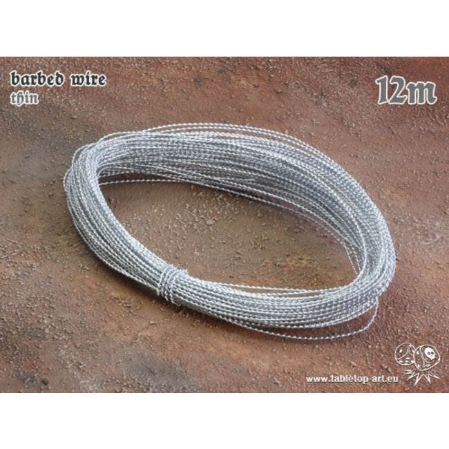 Tabletop-Art Barbed Wire thin - 12m - TTA-BB0002