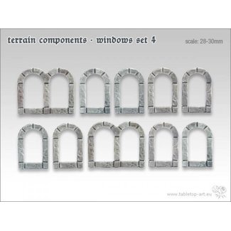 Tabletop-Art Terrain components - Windows set 4 - TTA800007 - image