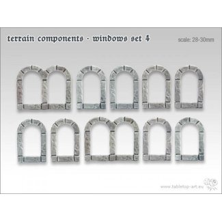 Tabletop-Art Terrain components - Windows set 4 - TTA800007