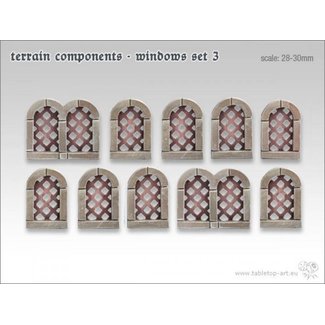 Tabletop-Art Terrain components - Windows set 3 - TTA800006 - image