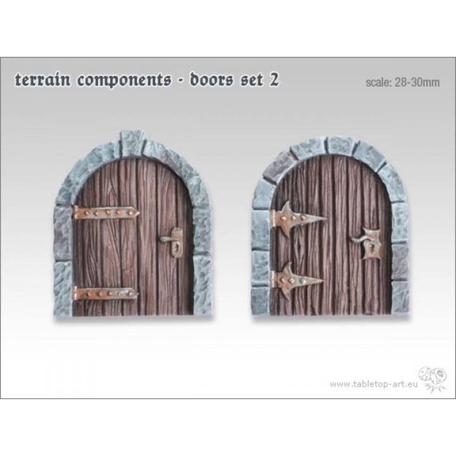 Tabletop-Art Terrain components - Doors set 2 - TTA800002