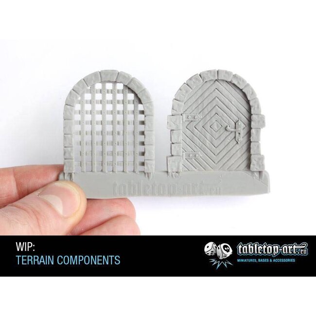 Tabletop-Art Terrain components - Doors set 1 - TTA800001