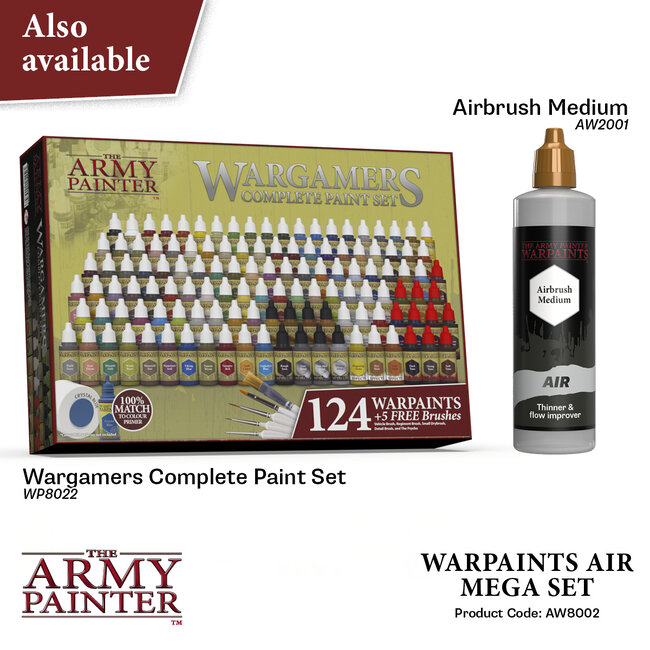 The Army Painter Warpaints Air Mega Set - 50 colors - 18ml - AW8002