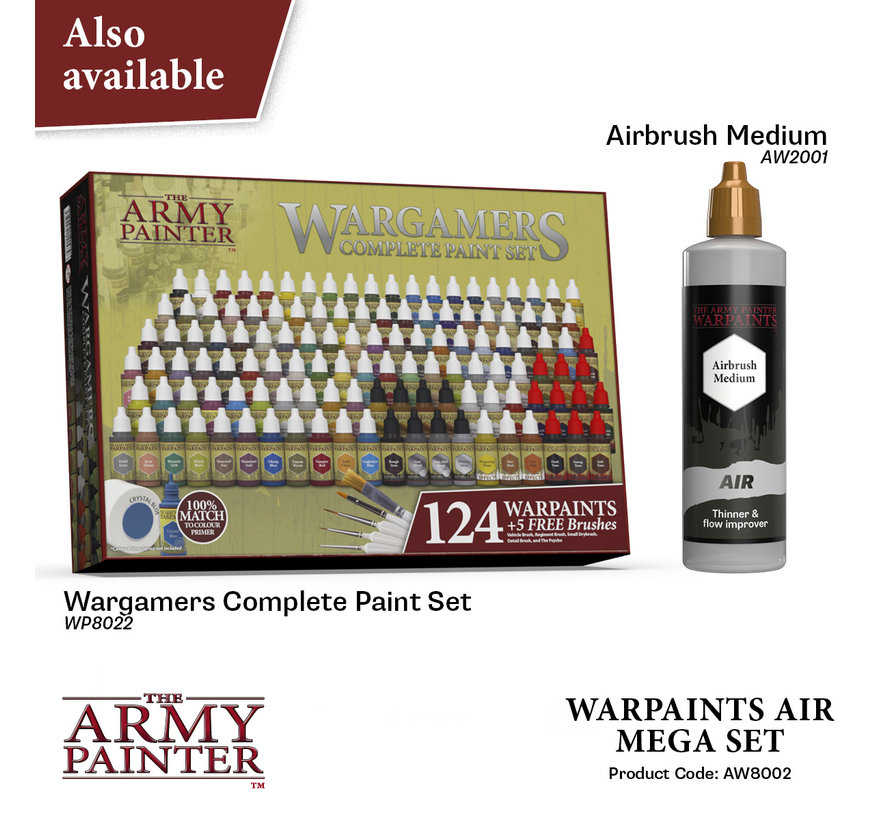 Warpaints Air Mega Set - 50 kleuren - 18ml - AW8002