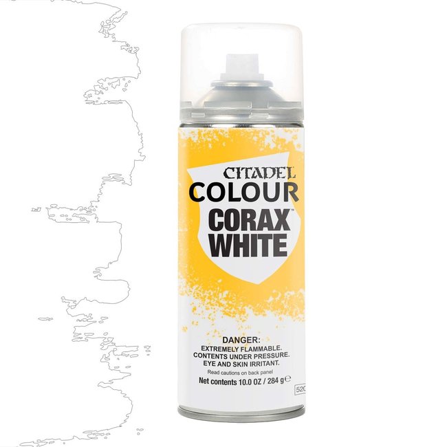 Citadel Corax White Spray Primer - 400ml - 62-01