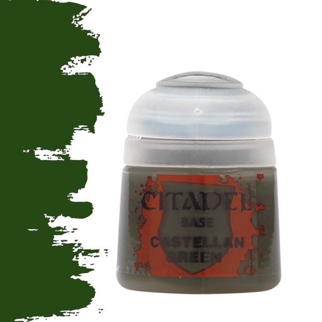 Citadel Castellan Green - Base Paint - 12ml - 21-14