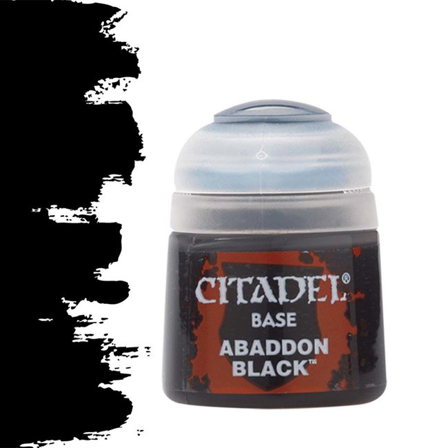 Citadel Abaddon Black - Base Paint - 12ml - 21-25