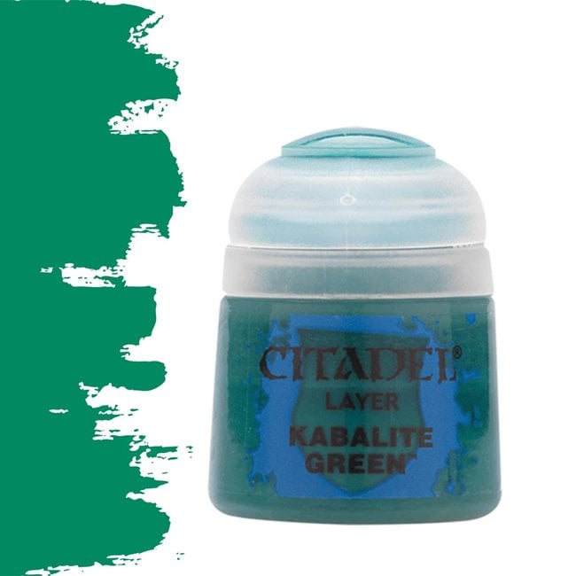 Citadel Kabalite Green - Layer Paint - 12ml - 22-21