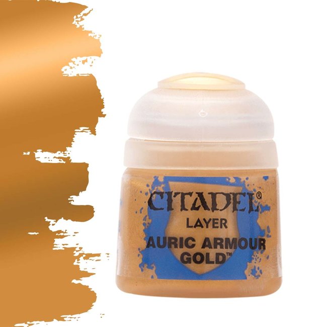 Citadel Auric Armour Gold - Layer Paint - 12ml - 22-62