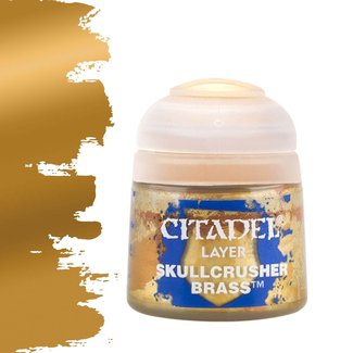 Citadel Skullcrusher Brass - Layer Paint - 12ml - 22-73