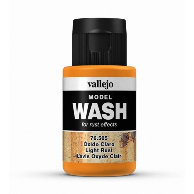 Vallejo Model Wash Light Rust - 35ml - 76505
