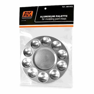 AK interactive Palet round aluminum - AK613 - image