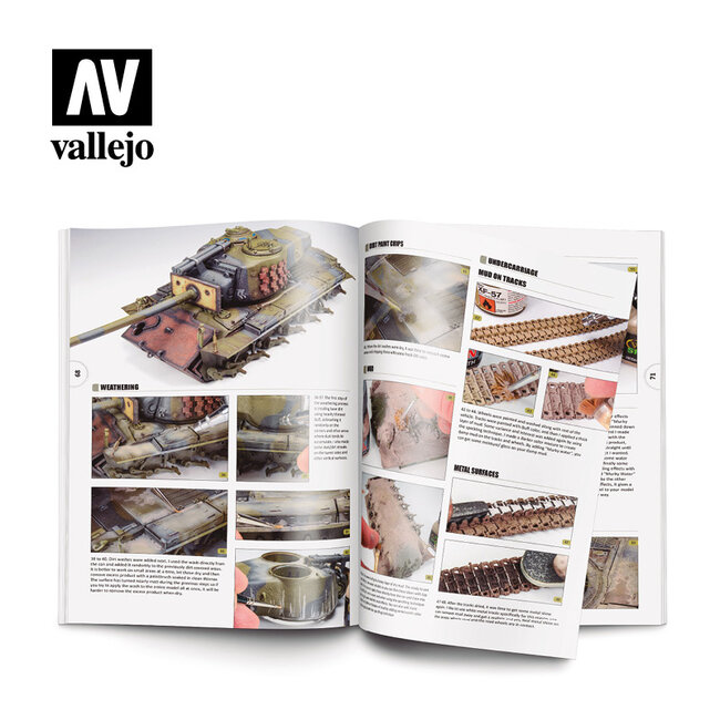Vallejo Diorama Project 1.1 AFV at War - 120pag - English - VAL-75030