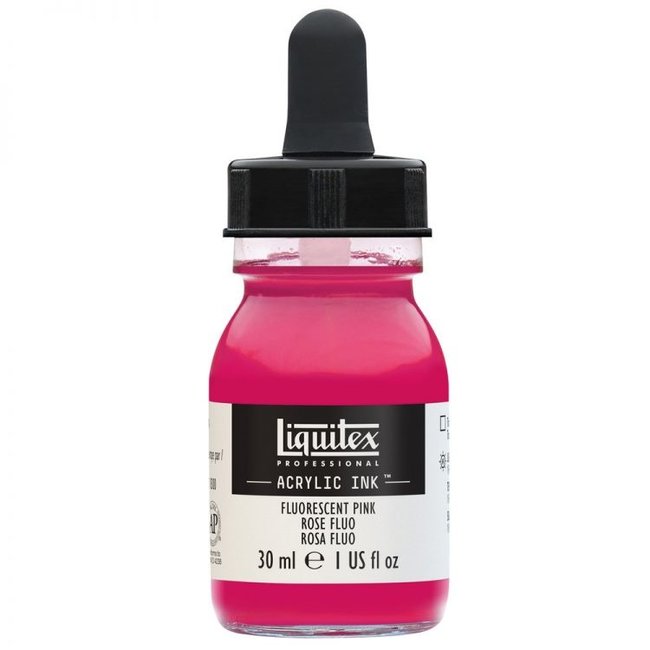 Liquitex Liquitex Professional Acrylic Ink! Fluorescent Pink - 30ml - 987 - 4260987