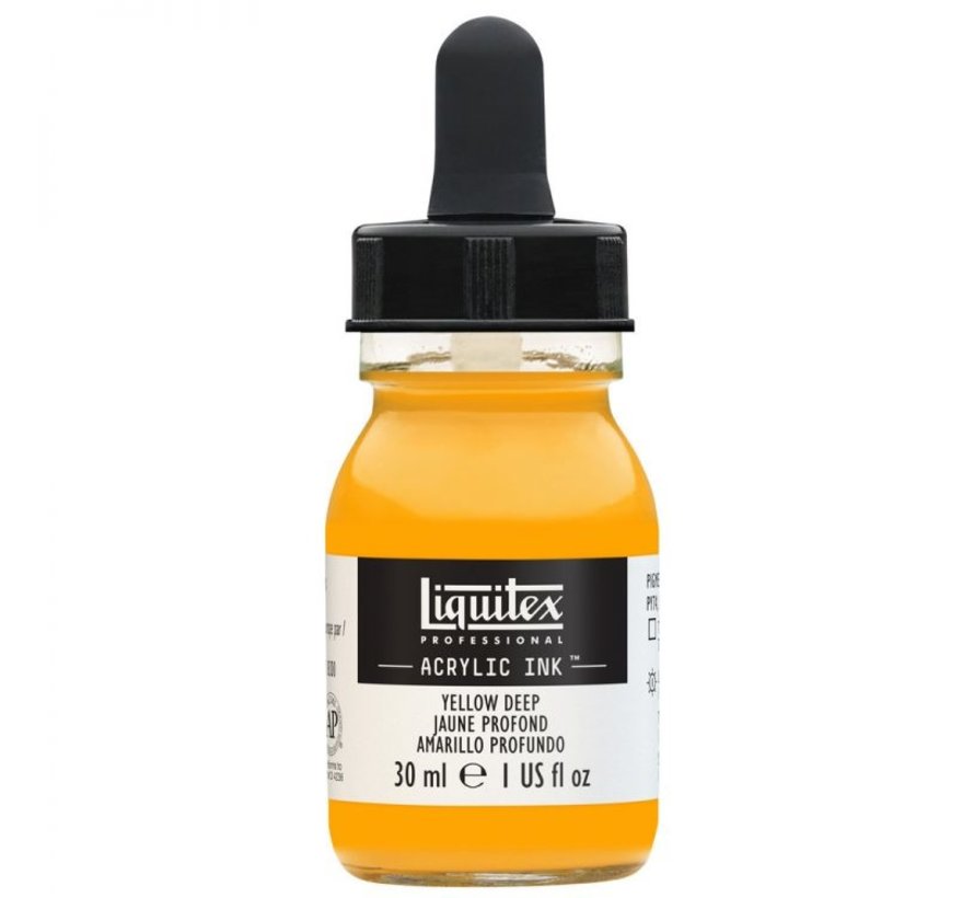 Liquitex Professional Acrylic Ink! Yellow Deep - 30ml - 295 - 4260295