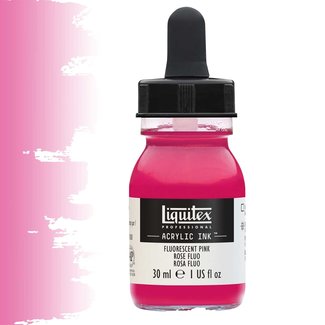 Liquitex Liquitex Professional Acrylic Ink! Fluorescent Pink - 30ml - 987 - 4260987 - image