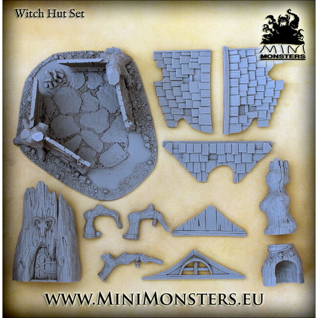 Mini Monsters Witch Hut - MM-0117