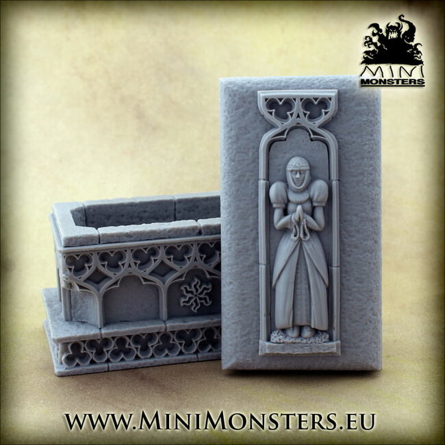 Mini Monsters Queen & King Sarcophagus - MM-0116