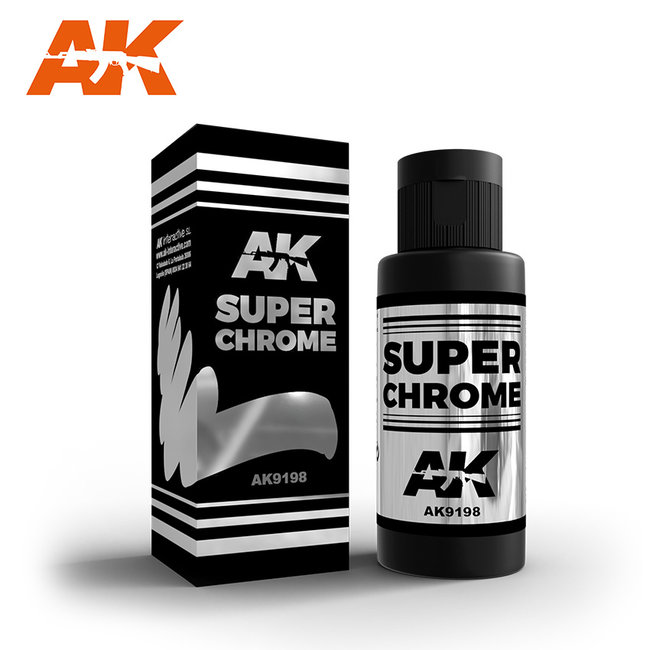 AK interactive Super Chrome - 60ml - AK9198