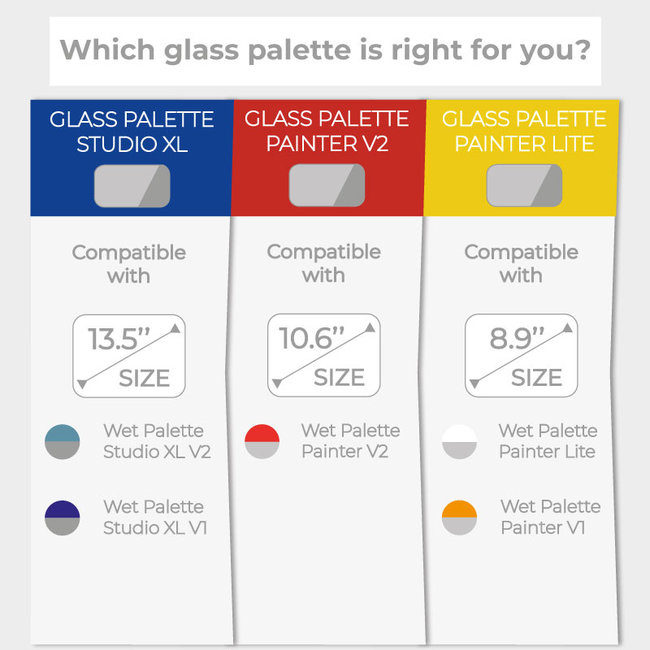 Redgrassgames Glass Palette – Studio XL - GPS2
