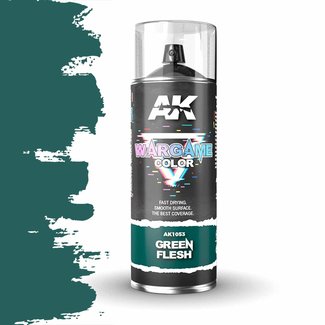 AK interactive Green Flesh Spray - Wargame Color Primer - 400ml - AK1053