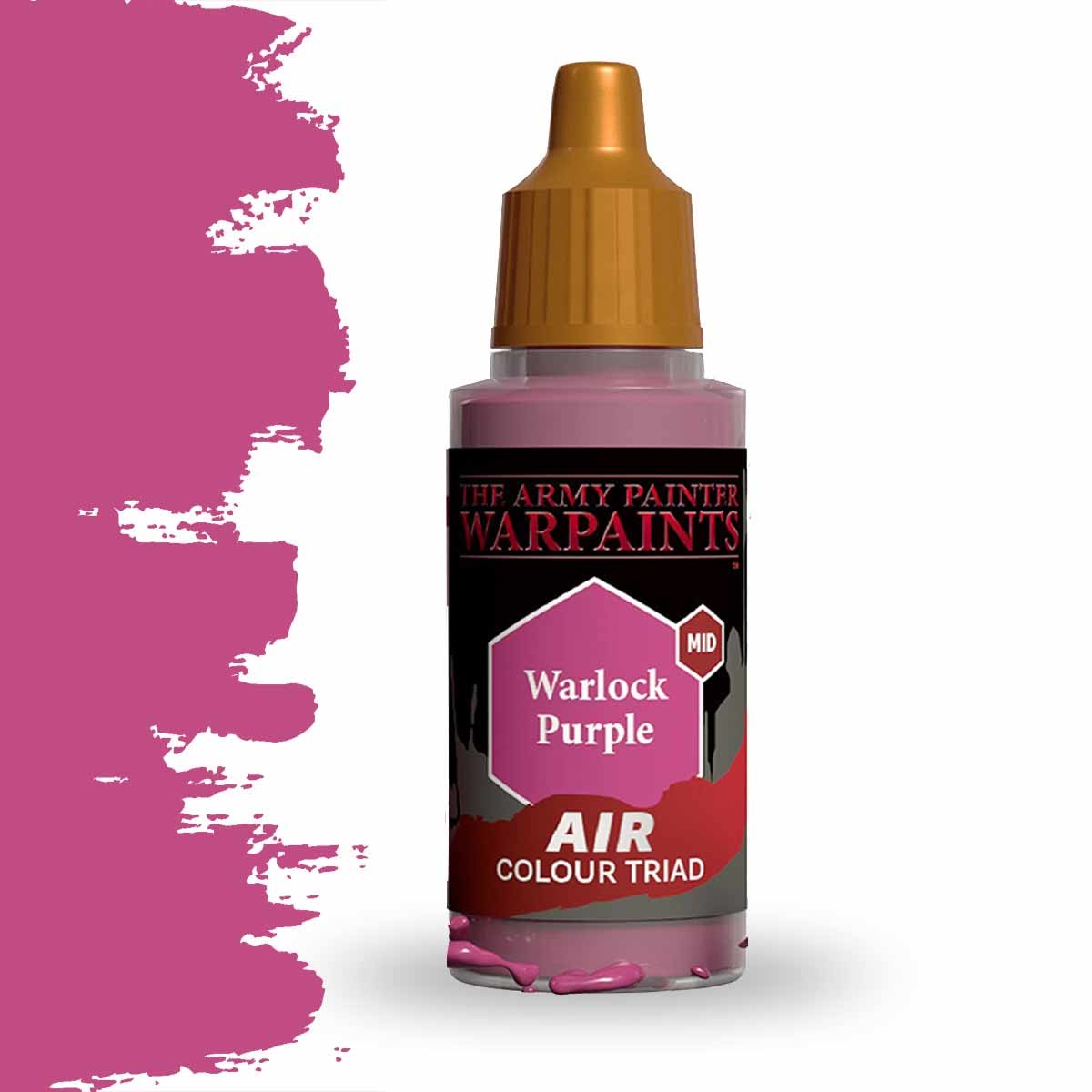 The Army Painter Warpaint Glistening Blood Colori Acrilici a Base d'Acqua ad Alta Pigmentazione Atossica Ideali per Giochi di Ruolo