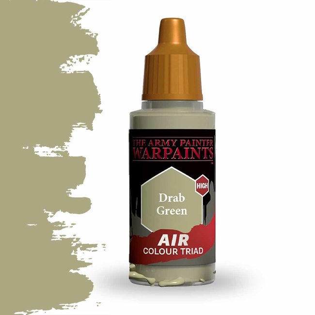 The Army Painter Drab Green - Warpaints Air - 18ml - AW4110