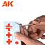 AK interactive Scissors Straight for Decals and Paper - AK9310