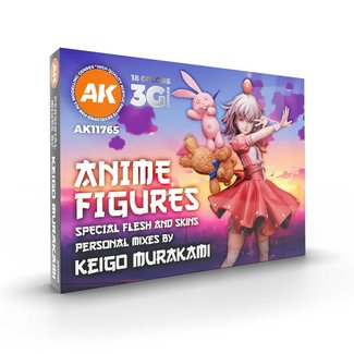AK interactive Keigo Murakami Personal Mixes Signature Set - 18 kleuren - 17ml - AK11765 - image
