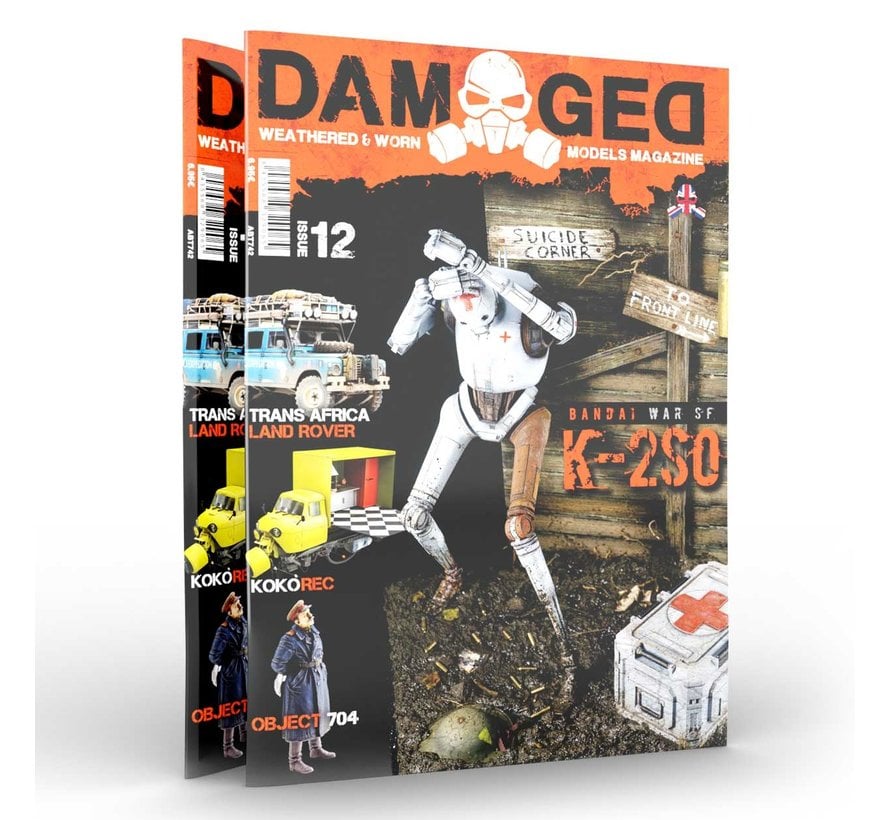 DAMAGED, Worn and Weathered Models Magazine 12 - English - 72pag - ABT742